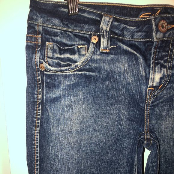 vintage Silver Jeans Lola flare leg jeans sz 31/33 EUC - Picture 3 of 9